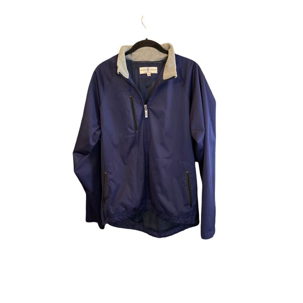 ￼ Fairway & green NWOT men’s navy blue and gray golf jacket size medium ￼